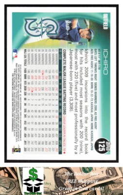 2010 Topps #125 Ichiro - Seattle Mariners | eBay