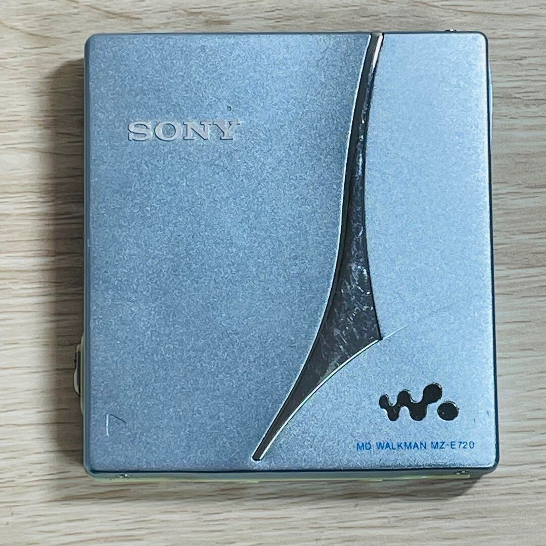 SONY MZ-E720 walkman minidisc MD player Blue Good GP | eBay
