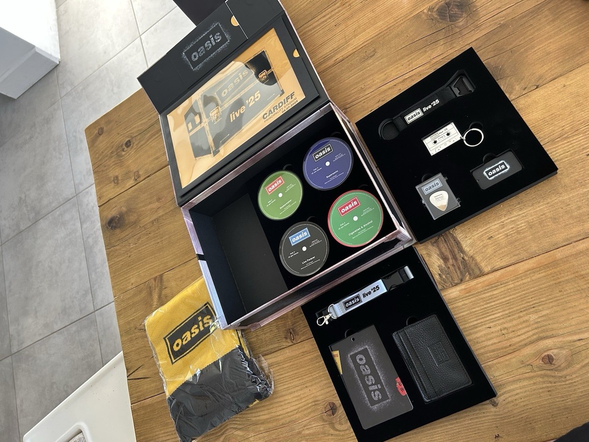 OASIS Live '25 VIP Exclusive Merch Box - Cardiff Opening Night