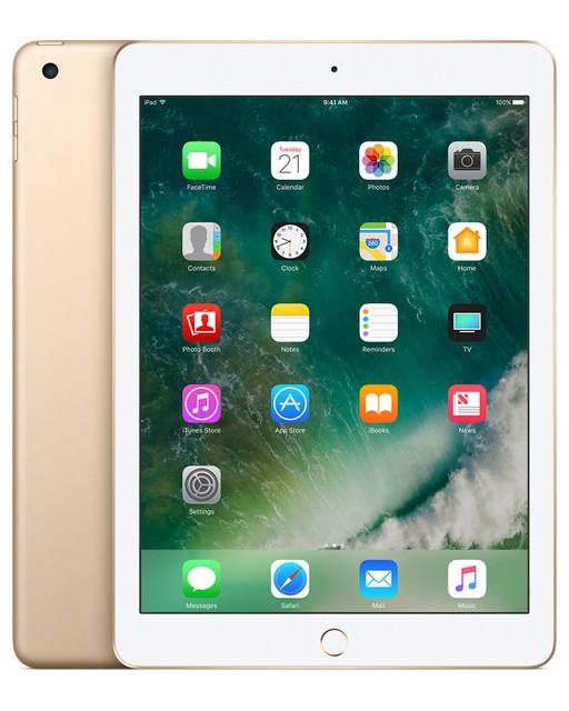 Apple iPad (5th Generation) A1822 32 GB, Wi-Fi, 9.7 in - Gold for