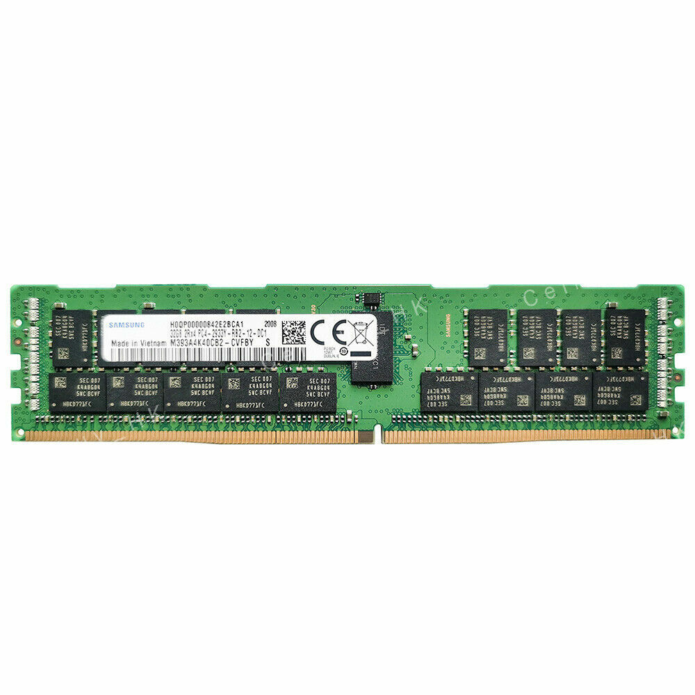 Samsung DDR4 32GB ECC REG RAM 2Rx4 Server Memory PC4-2933Y-RB2-12