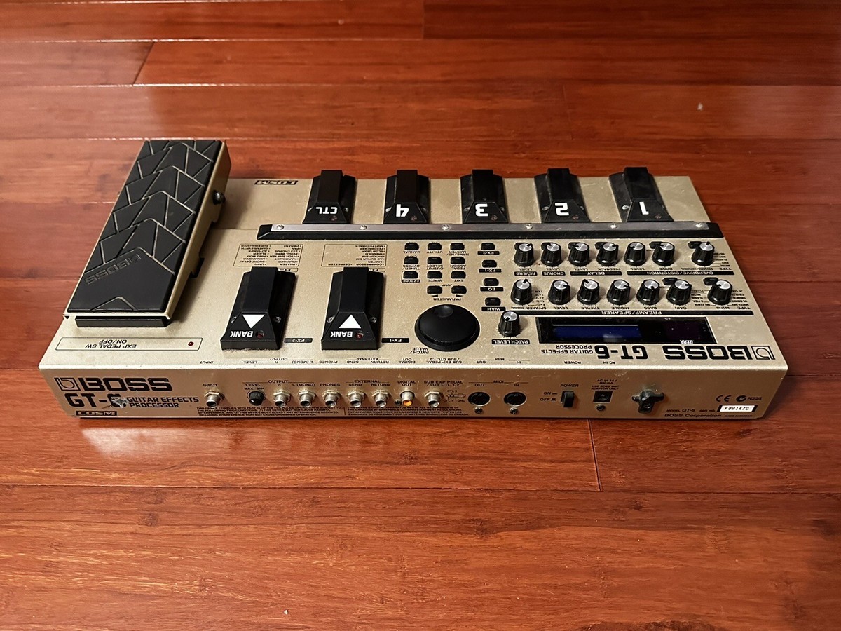 BOSS BOSS ボス GT-6 マルチエフェクター ⁄ GT-6 Guitar Effects