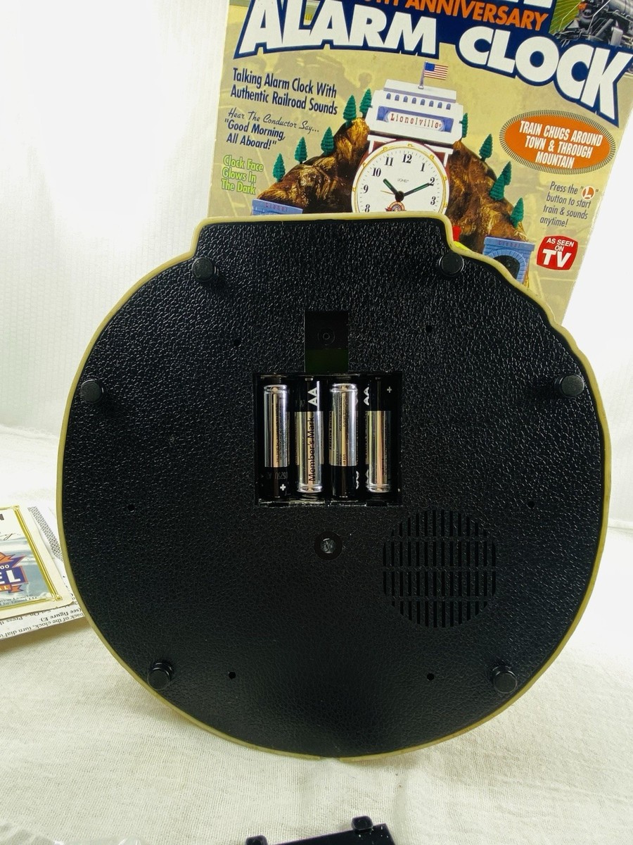 Lionel 100th Anniversary Limited Edition Train Station Alarm Clock