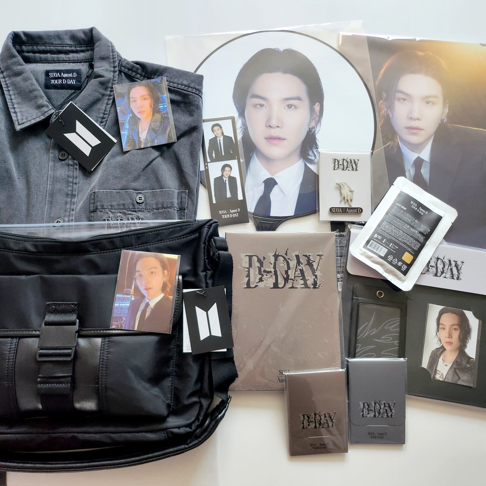 ラスト AgustD D-Day Sugaクロスバッグ ユンギ トレカ付き AgustD D