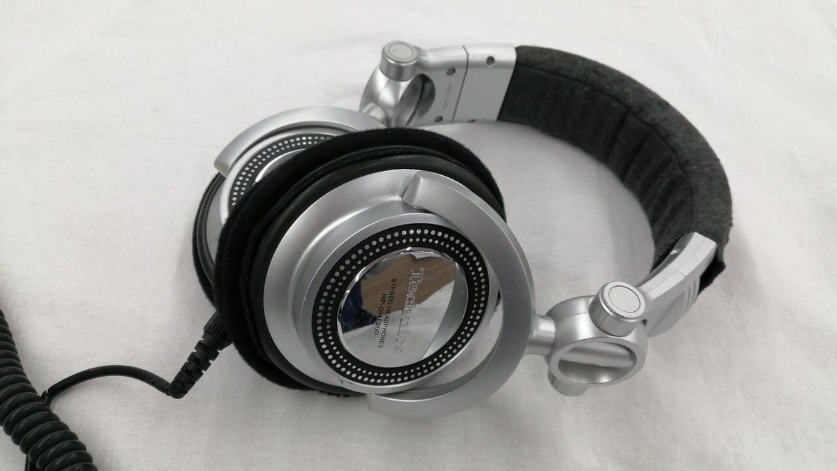 Technics RP-DH1200 ヘッドホン Technics RP-DH1200 S Silver DJ