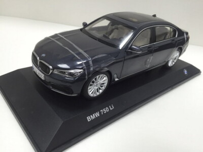 夢伝説1/18 BMW 7シリーズ 750Li ディーラーミニカー ブルー 1/18 BMW