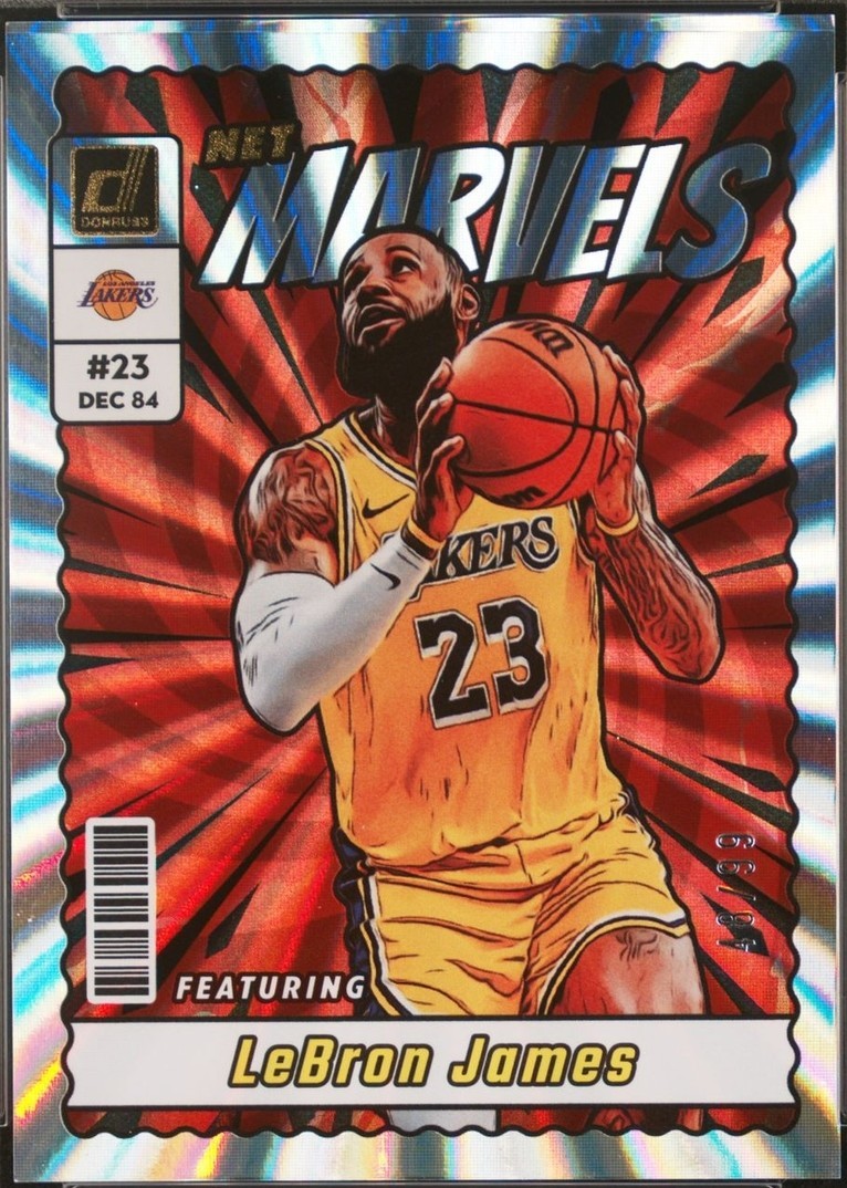 PSA10 2021 ドンラス NET MARVELS レブロン マーベル