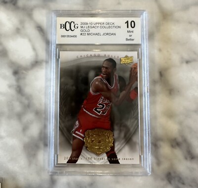 Michael Jordan 2009-10 Upper Deck MJ Legacy Collection Gold #22