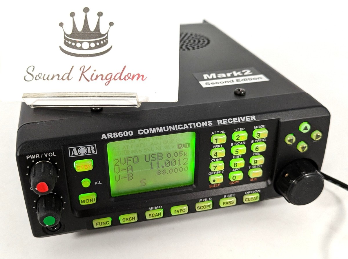 AR8600 Mark 2 Second Edition 受信機 AOR AR8600 Mark2 広帯域受信機
