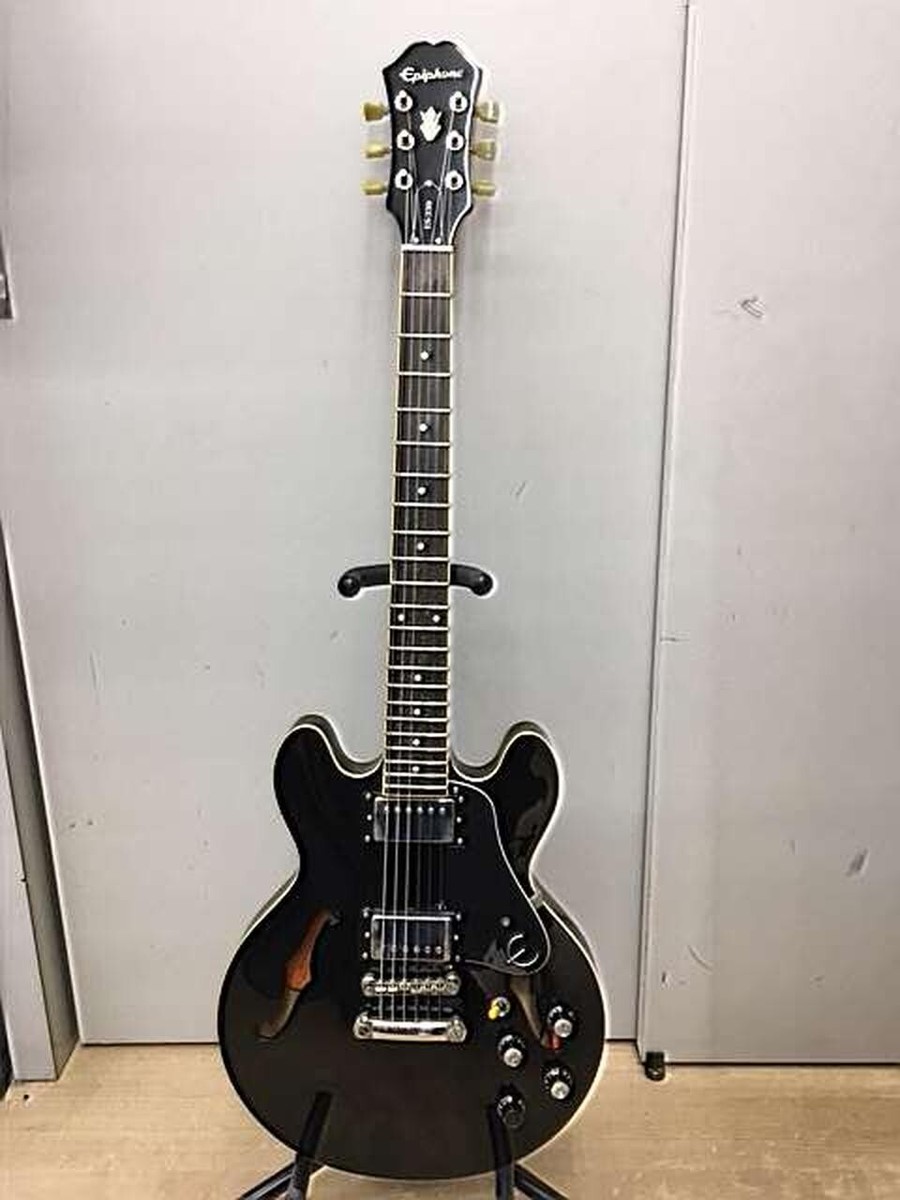 美品】エピフォンEpiphone セミアコ DOT ES-339 Ebony エピフォン、339