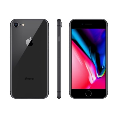 Apple iPhone 8 64GB Space Gray - Unlocked | Rare iOS 13 (13.1.2
