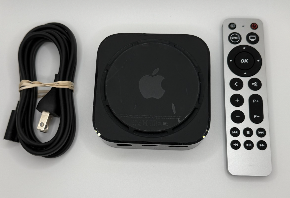 Apple TV 4K A2169 32GB (2nd Gen 4K) Media Streamer - Fully