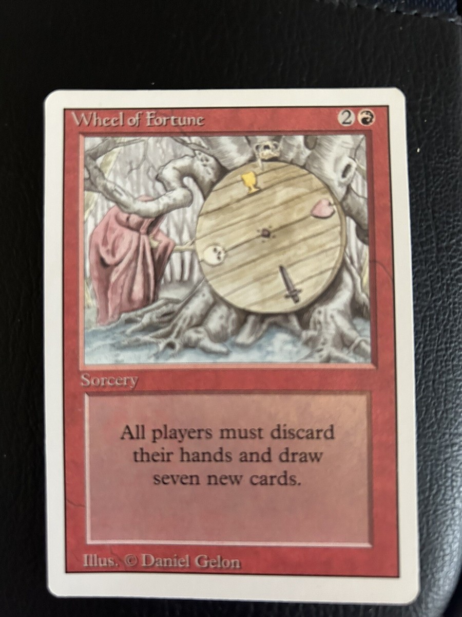 MTG Wheel of Fortune 3ED リバイズド 第3版 イタリア語 MTG Wheel