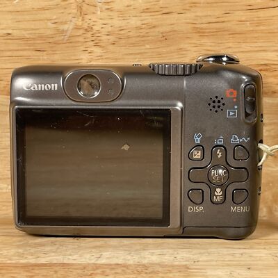 Canon PowerShot A590 IS Digital Camera Gray 8.0 MP 4x Optical Zoom