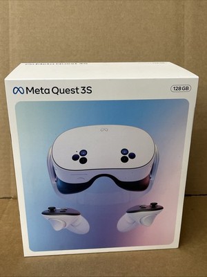 Meta Quest 3S 128GB VR Headset - White - Brand New 815820024033| eBay