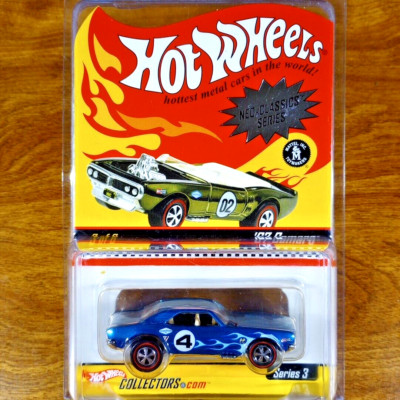 Hot Wheels RLC Neo-Classics '67 Camaro 3171/10500 Ice Blue Series