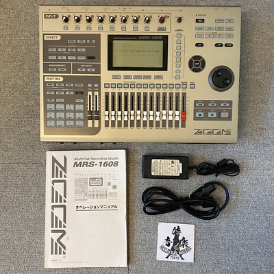 ZOOM MRS-802 マルチトラックレコーディングスタジオ