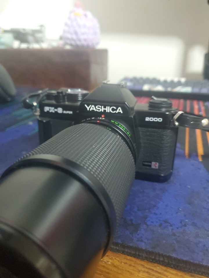 Yashica FX-3 Super 2000 SLR Film Camera 75 - 200 Mm Lense | eBay