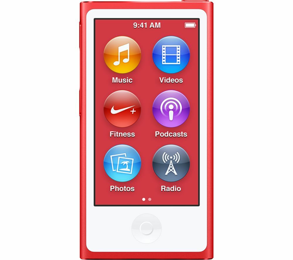 Brand New Apple iPod nano 7th Generation Red (16 GB) MP3 Player