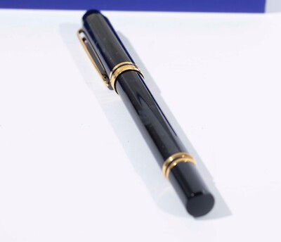 VINTAGE WATERMAN IDEAL 18K 750 FOUNTAIN PEN PARIS FRANCE W/BOX AND