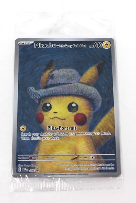 PSA10 ゴッホピカチュウ Pikachu プロモ grey felt hat PSA 10 Pikachu