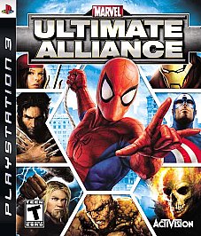 Marvel: Ultimate Alliance PS3 (PlayStation 3) CIB Mint - Fast Free