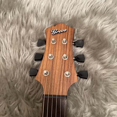 Greco] EW-88 White Electric Guitar Made In Japan WIth Soft Case