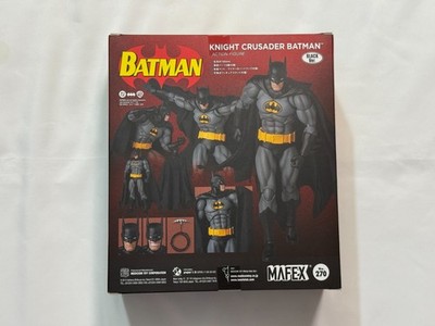 MAFEX No.270 MAFEX KNIGHT CRUSADER BATMAN BLACK Ver. MEDICOM TOY