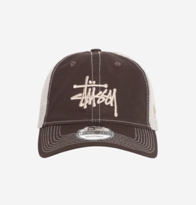 Stussy X New Era 9twenty Basic Trucker Shade, Brown | eBay