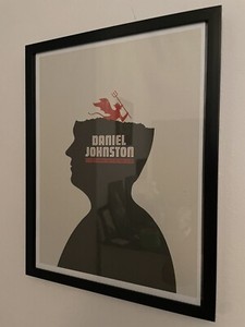 ダニエル・ジョンストン サイン入りアート ダニエル・ジョンストン