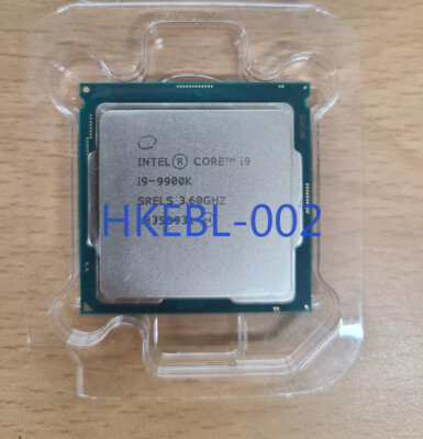 Intel CPU i9 9900K 動作確認済 CPUのみ出品 Intel CPU i9 9900K 動作