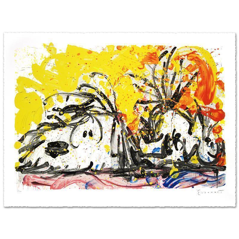 Tom Everhart Blow Dry Snoopy Dog HS/# Peanuts Woodstock Charlie