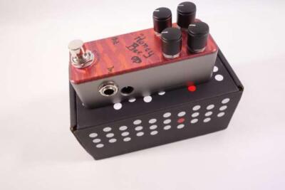 One Control Honey Bee OD 4K Mini Custom Guitar Effects Pedal Used