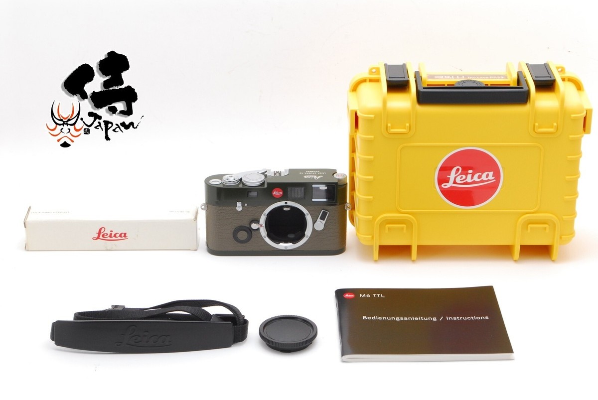 ONLY 300 MADE** LEICA M6 TTL 0.85 SAFARI GREEN MILLENNIUM MODEL