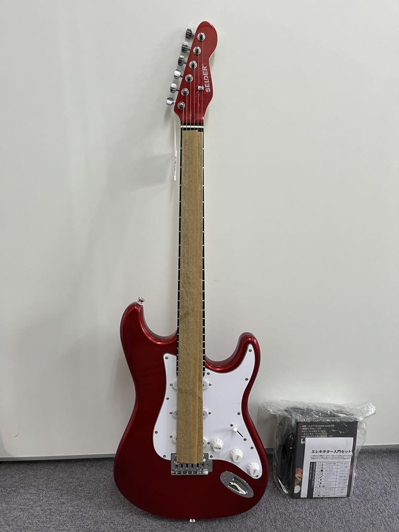 SELDER レッド エレキギター ストラトタイプ Amazon | SELDER セルダー