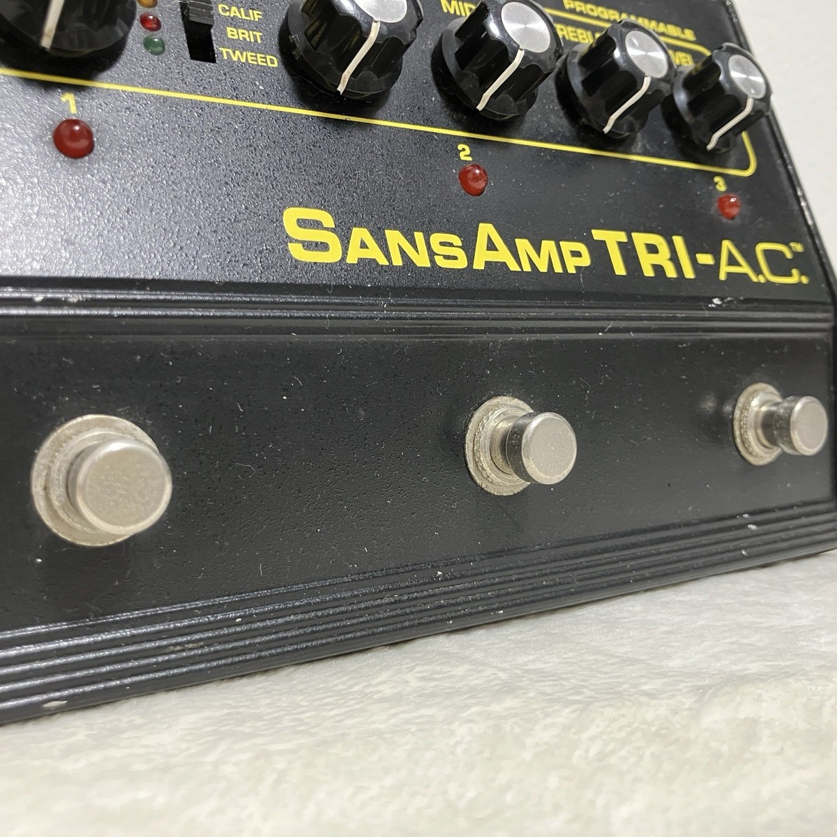 TECH21 NYC SansAmp TRI-AC TRI-A.C. Electric Guitar Effect Pedal
