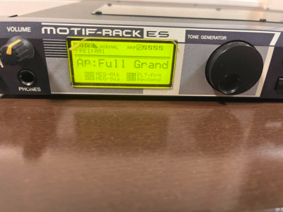 DTM・DAW Yamaha MOTIF-RACK ES YAMAHA MOTIF-RACK ES sound module