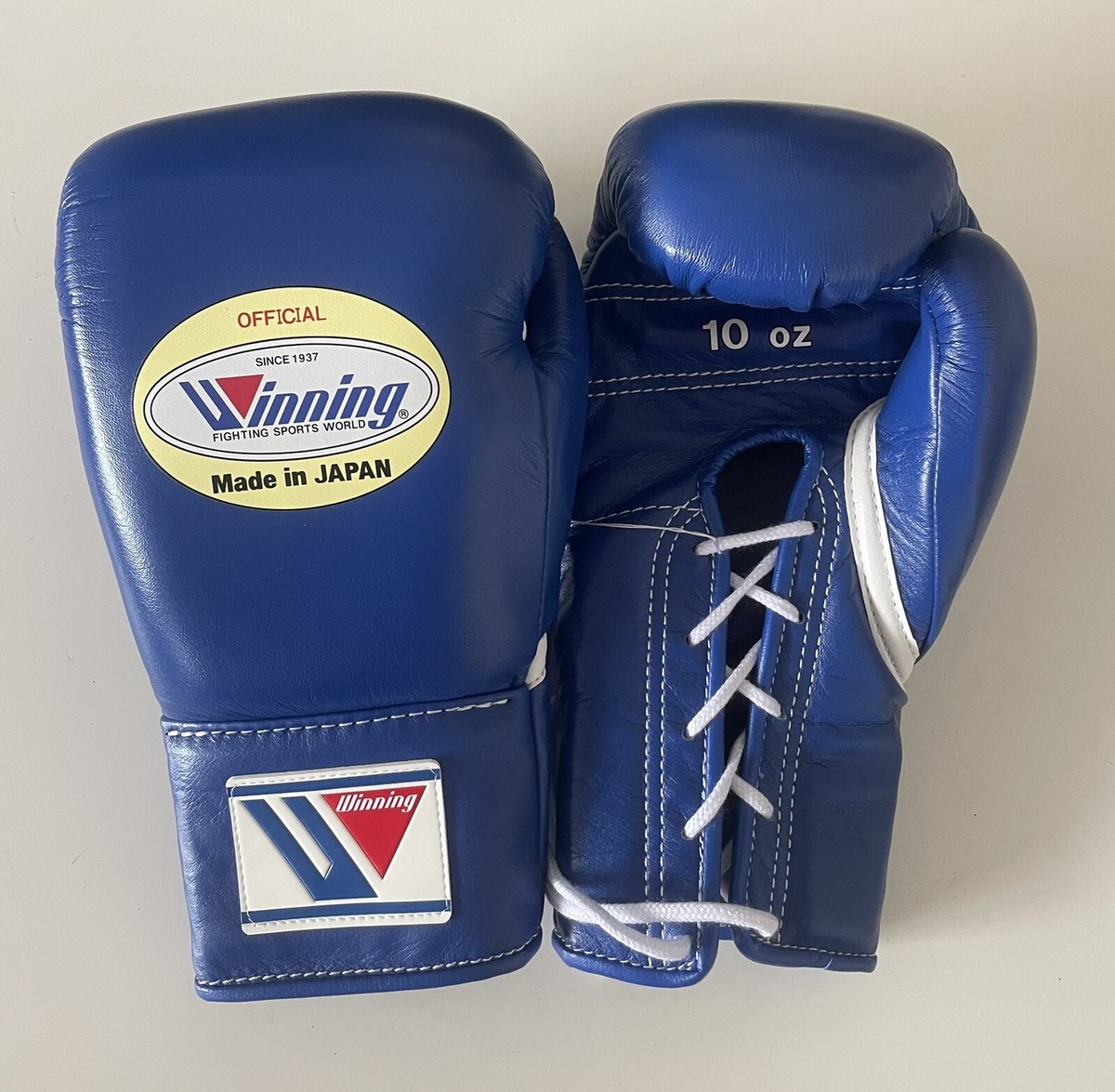 ウ*グ様 Winning ボクシンググローブ 10oz 青ひも式 Winning