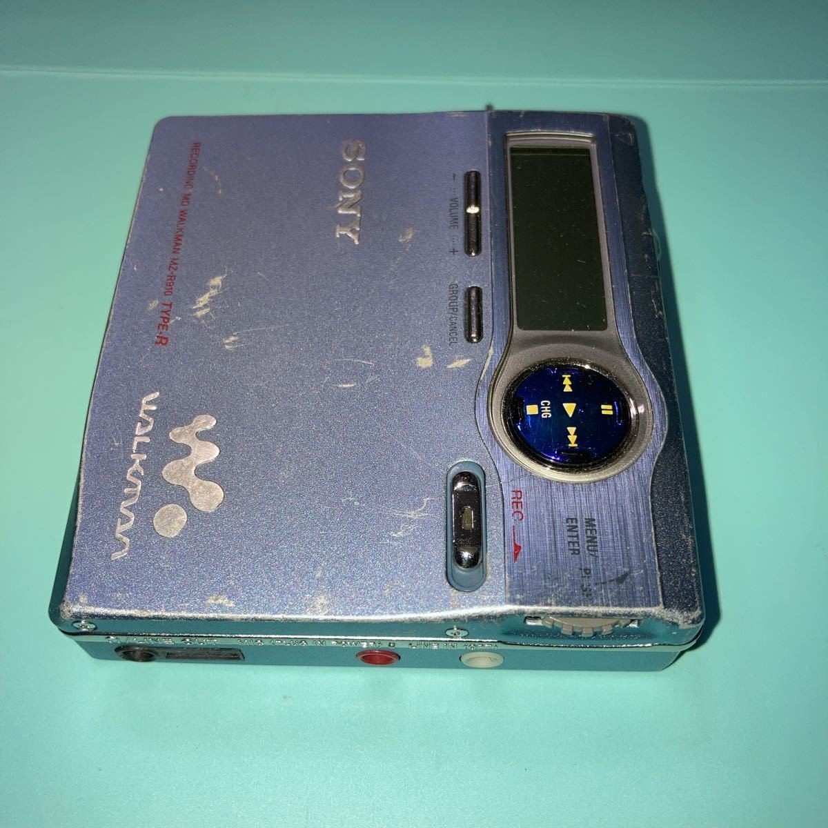 SONY ポータブルミニディスクレコーダー MZ-R910 MD1枚付 SONY