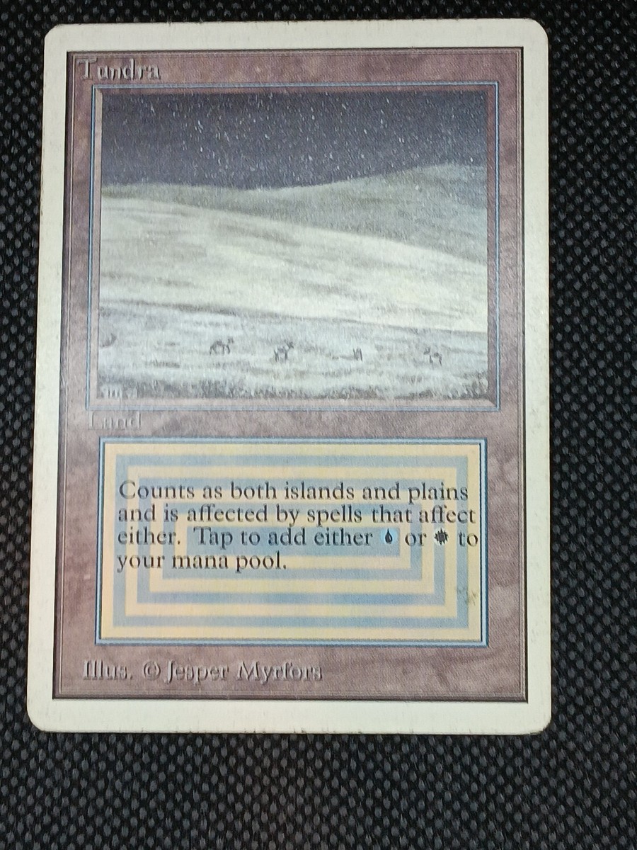 MTG Tundra Unlimited lightly played | eBay