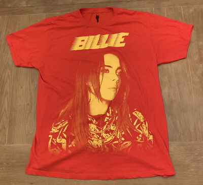 Billie Eilish Shirt Size XL Official | eBay
