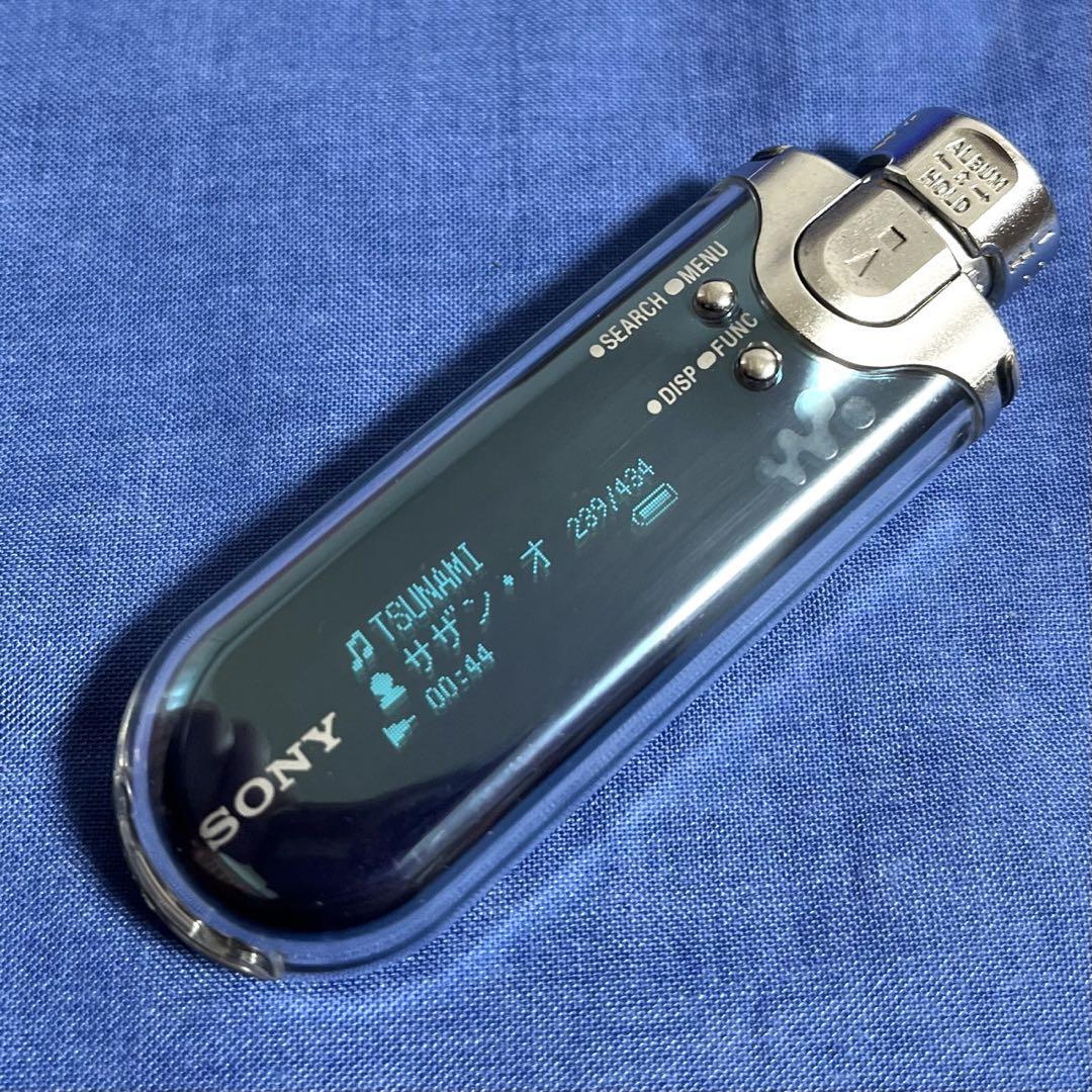 希少品】SONY オーディオプレーヤー NW-A607 青 通電確認済 SONY