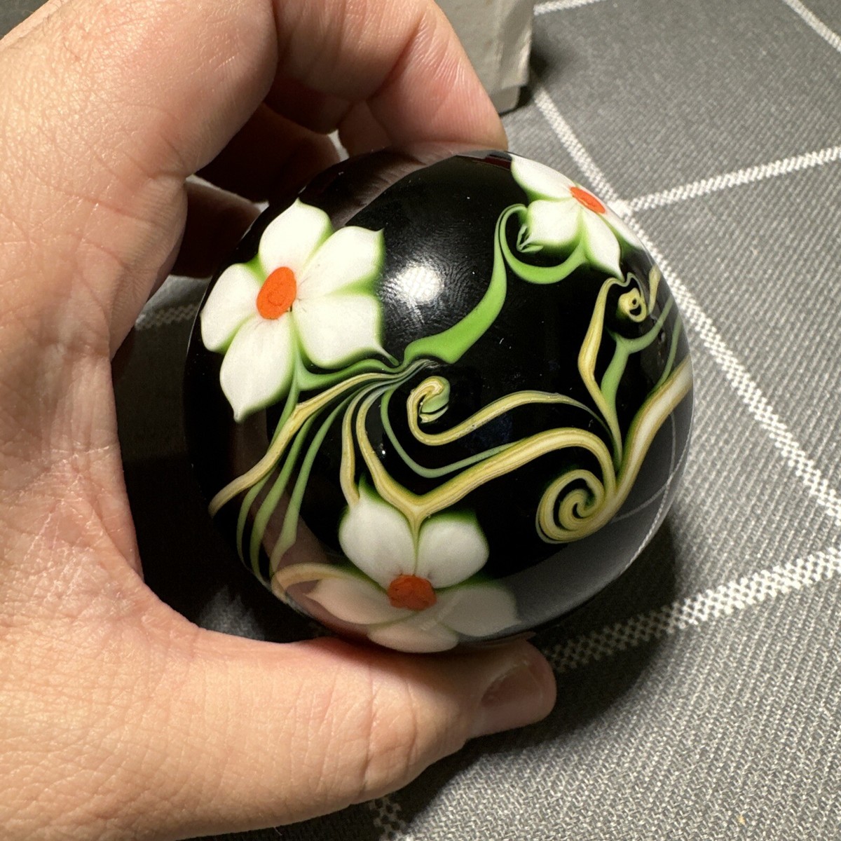 出展作品 セカイ星展 戸田晶子 オブジェ 宮崎英彦 ガラス玉 ルナ