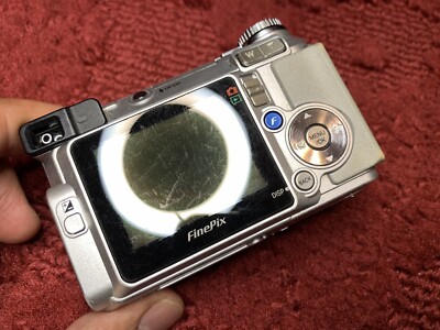 Fujifilm Finepix E510 Digital Camera 5.2MP Silver Tested Working