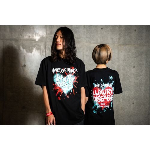 ONE OK ROCK Luxury Disease ハートT Amazon.co.jp: ワンオク