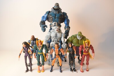 7 Marvel Legends BAF Apocalypse series Set complete variant X-23