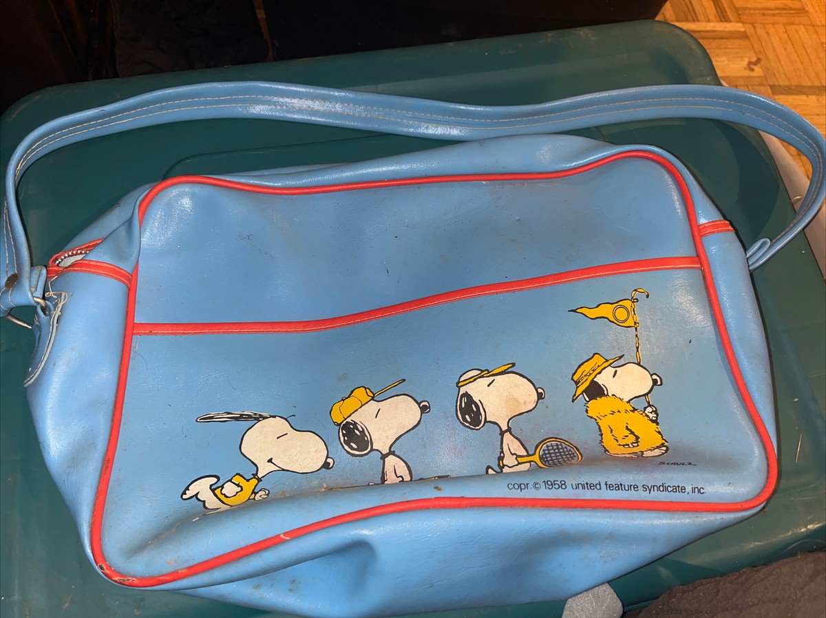 ピーナッツ スヌーピー テニス バッグ ©1958年 50s ヴィンテージ