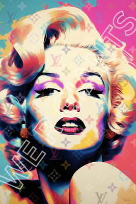 Limited Edition LOUIS VUITTON Marilyn Monroe Art 24