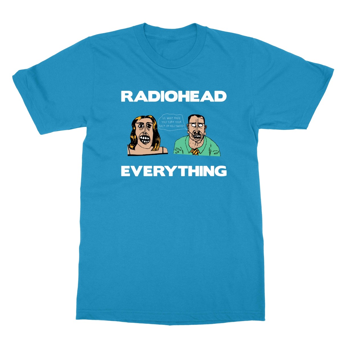 ミュージシャン The Sign Podcast NDIB T-shirt Radiohead