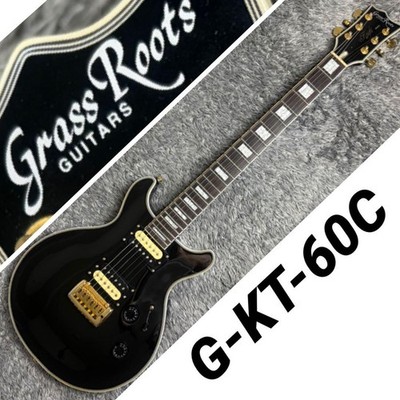 Grass Roots G-KT-60C Knight Black 3.4kg Electric Guitar Shipping